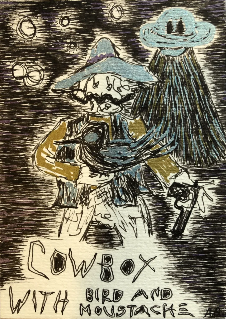 bird and moustache 2021